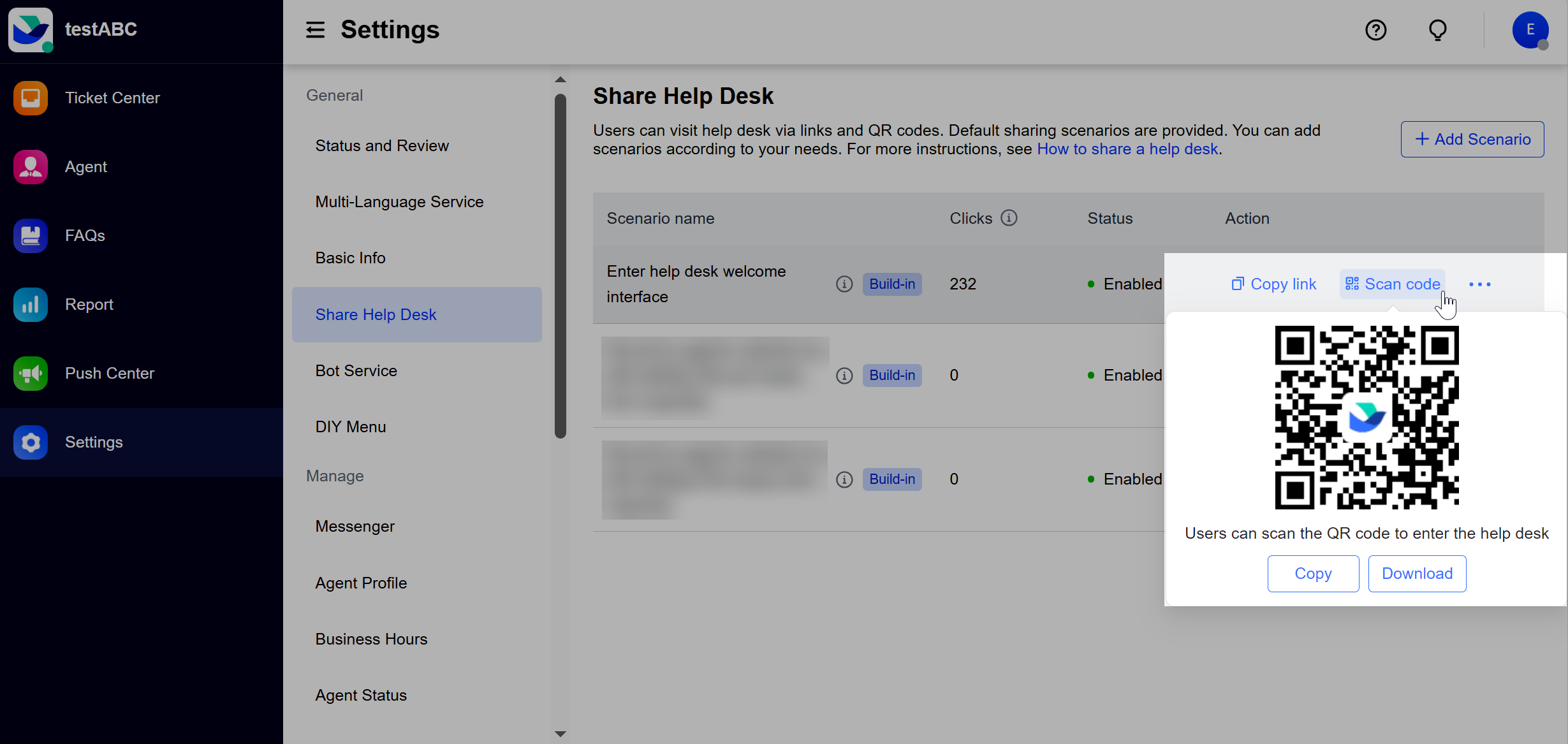 Get started with Help Desk