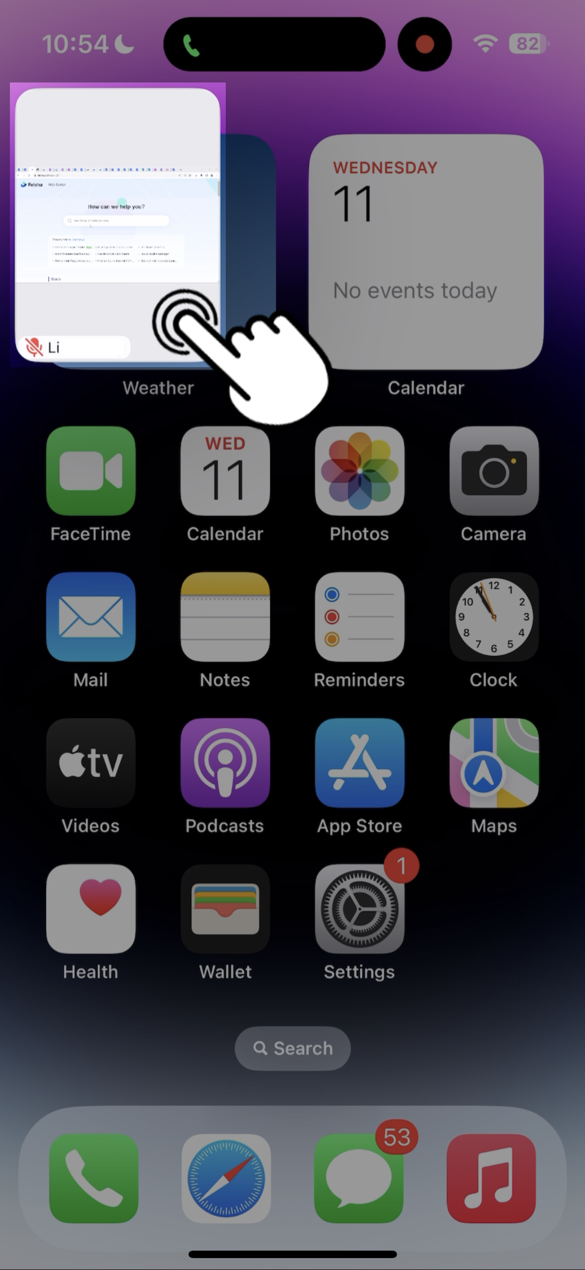 Use mobile-only meetings features