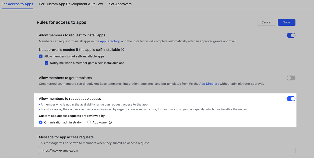 Admin | Approve requests for app installation and access