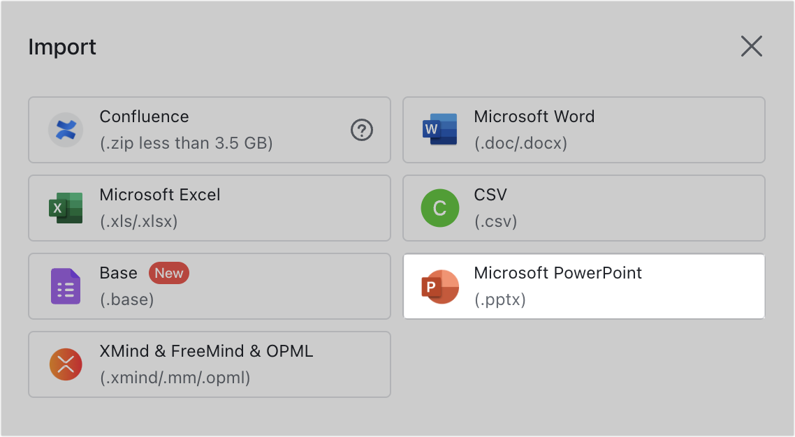 Convert PPTX files into Slides files
