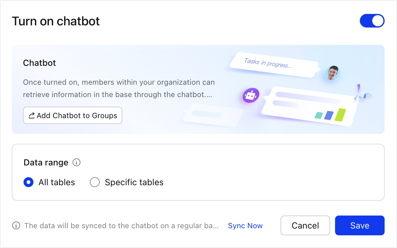 Use the Base chatbot