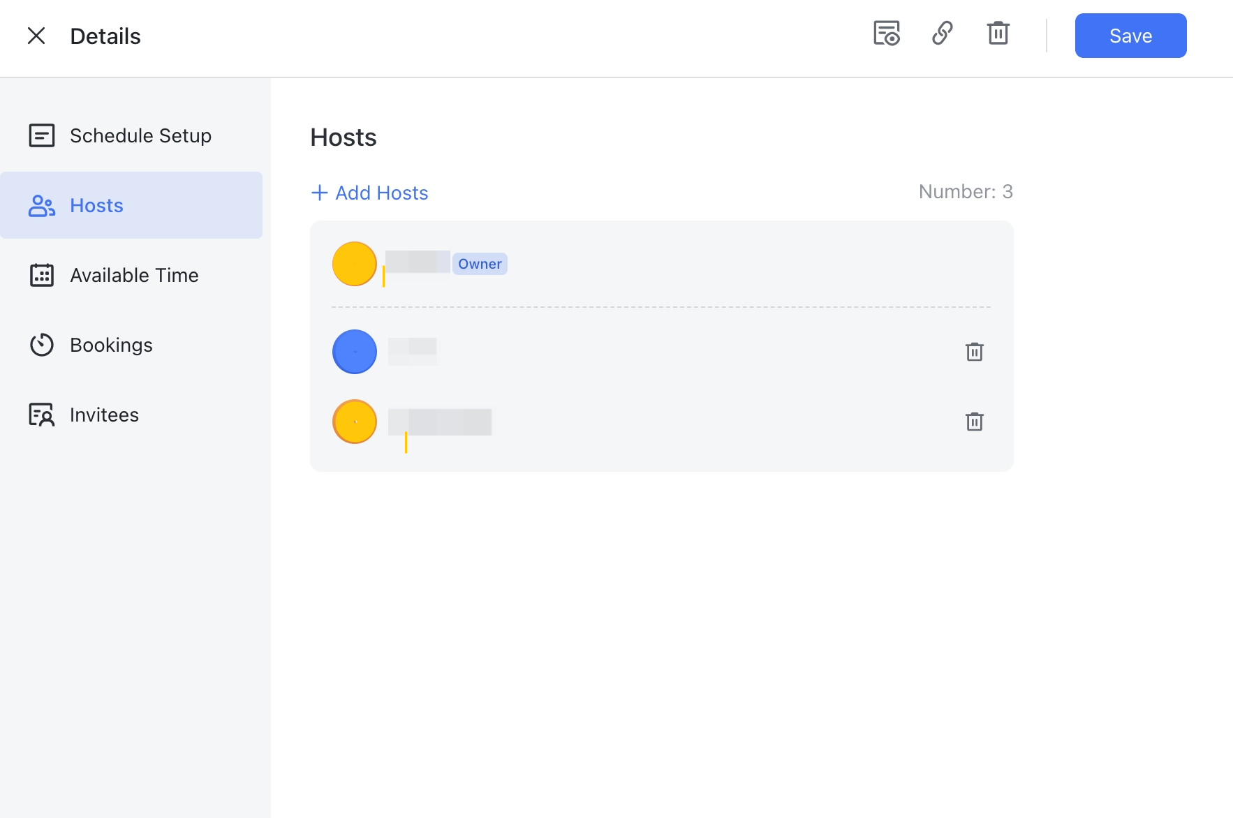 Set up Round Robin meetings