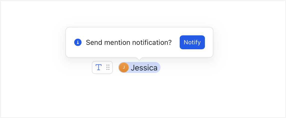 Comment, @mention, and like in Docs