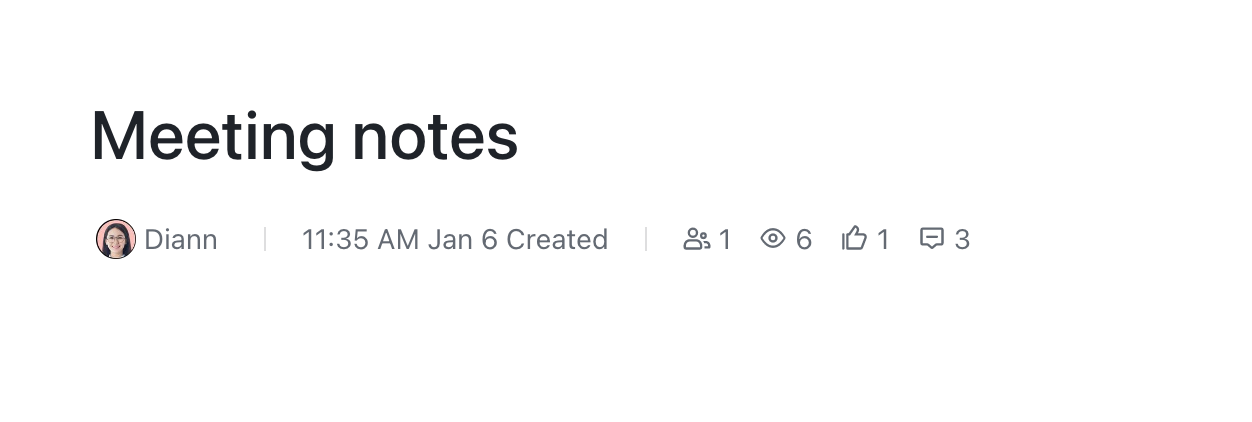 Show document details in Docs