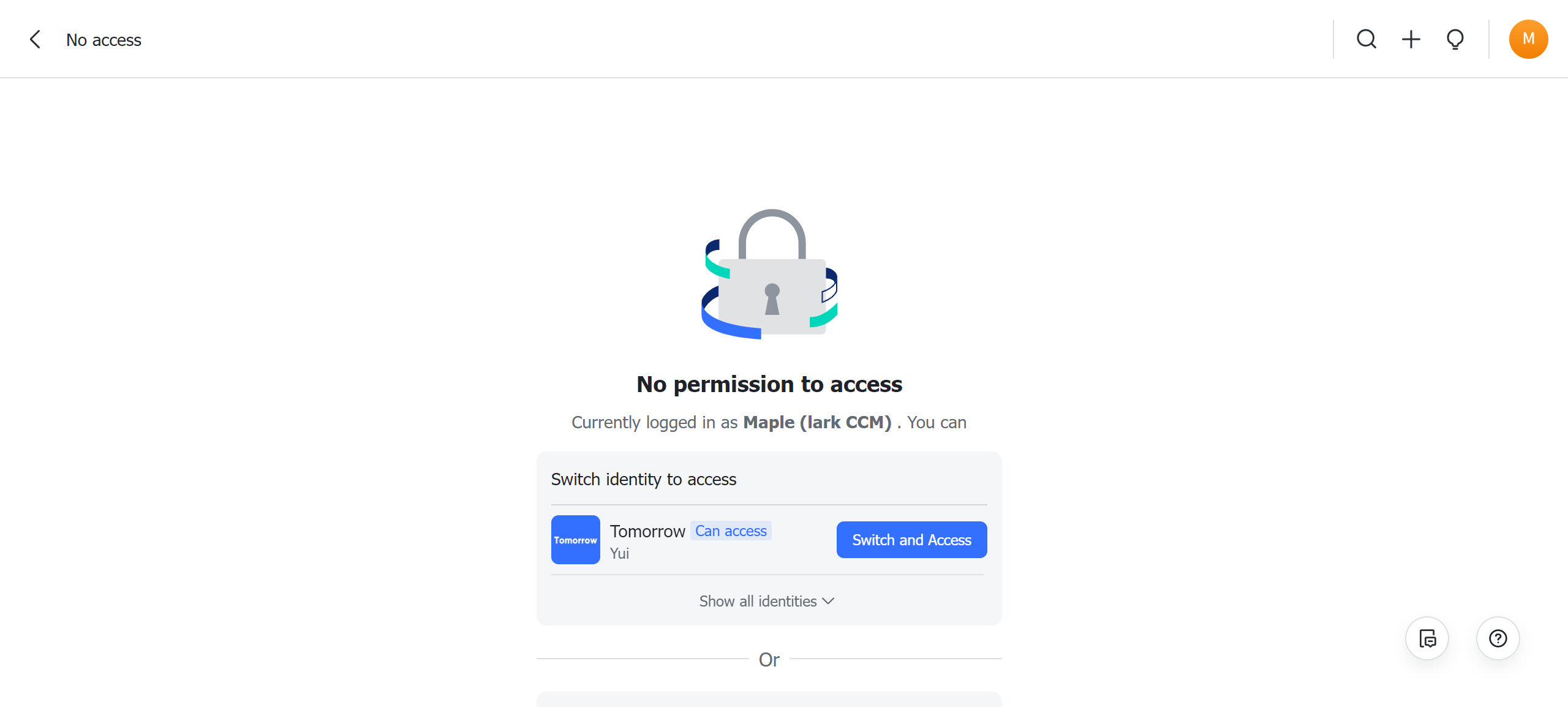 How do I switch between Docs accounts I’m logged in to?