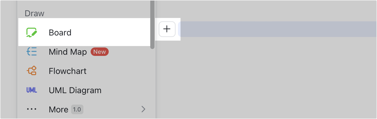 Create or insert a board