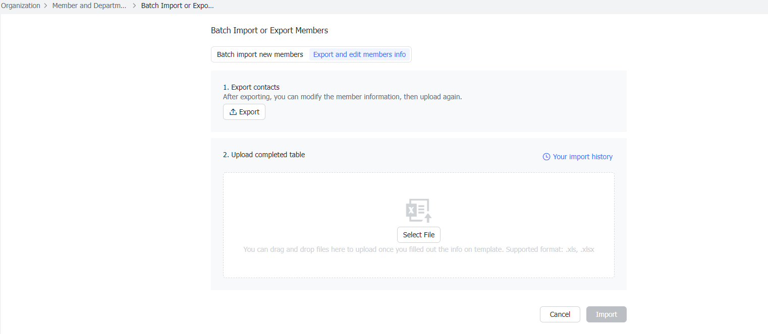 Batch Export Member Information or Contacts