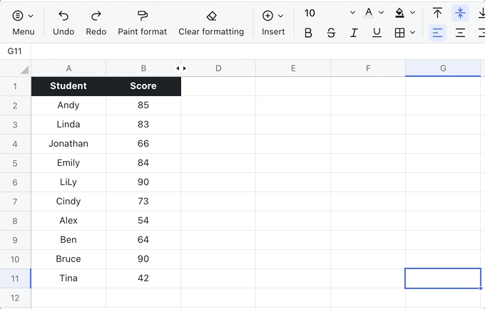 AND function for Sheets